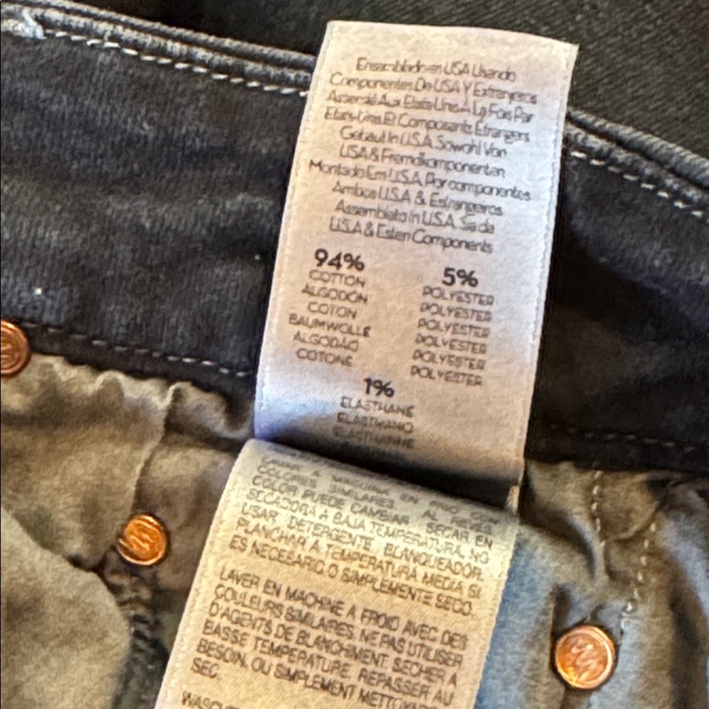 MOTHER Looker high waisted skinny jeans in coffee, tea or me? Women’s size 30 - Picture 14 of 16